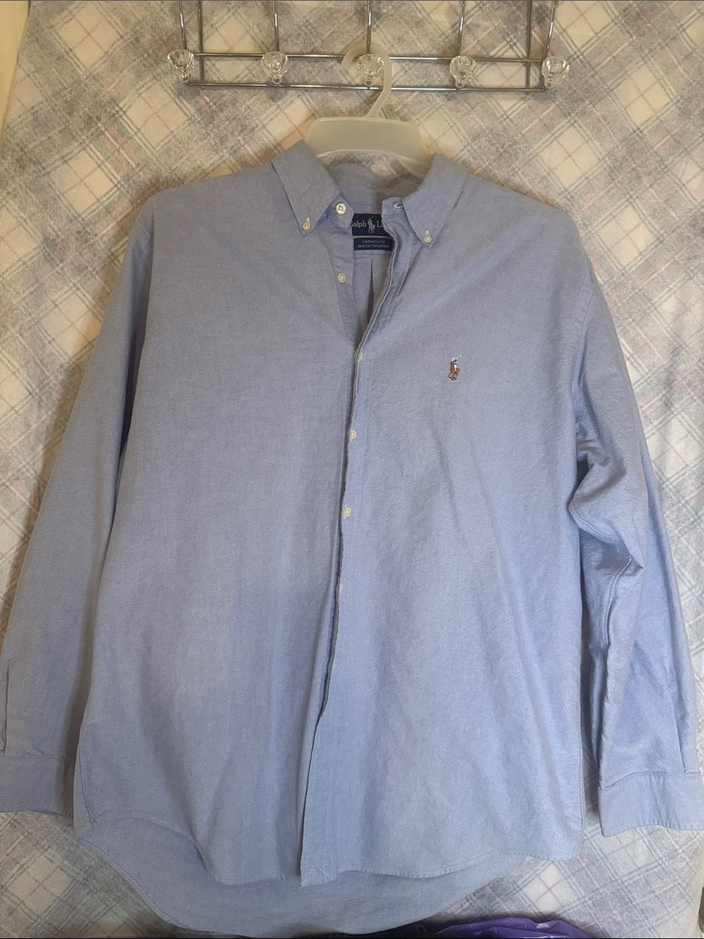 Ralph Lauren Light Blue Button-Down Oxford Shirt